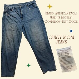 American Eagle Curvy Mom Jeans